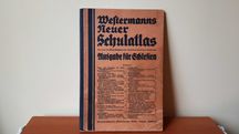 Stary niemiecki atlas z 1938 roku