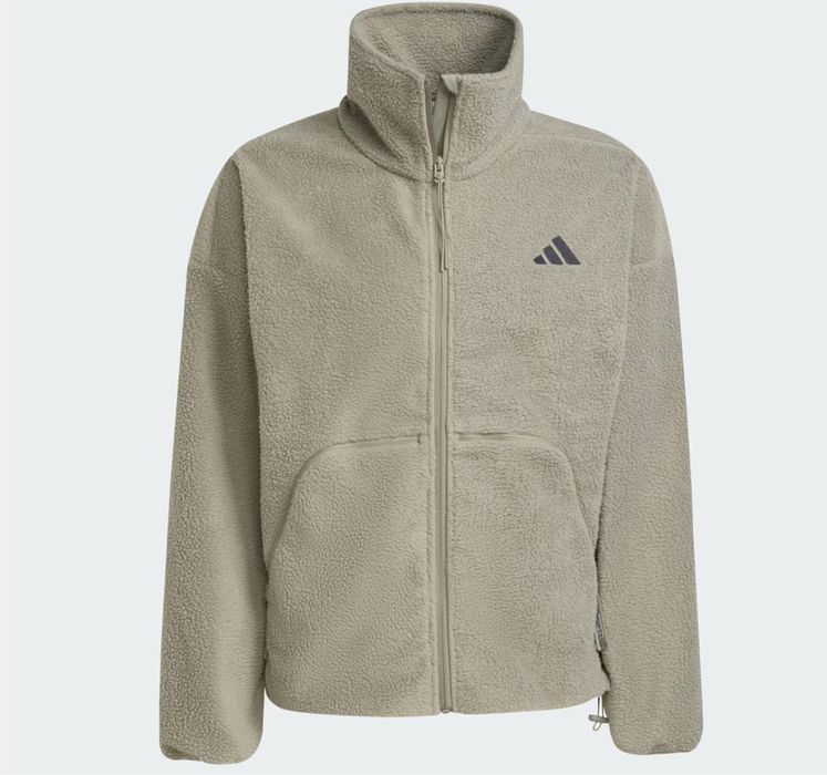 Фліска  кофта шерпа Adidas city tech high pile flece