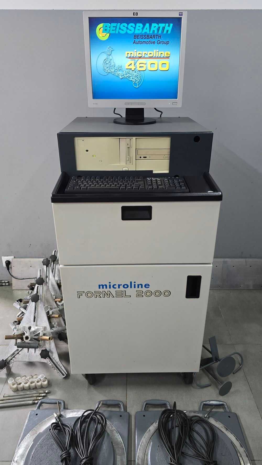 Geometria kół Beissbarth ML 4600, zbieżność, Microline 4600