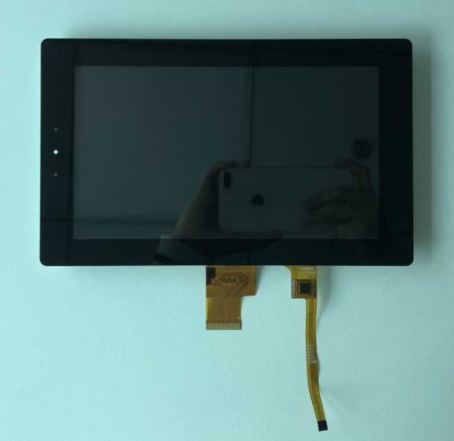 8" LCD экран + сенсорная панель. Безвоздушное соединение (OCA bonding)