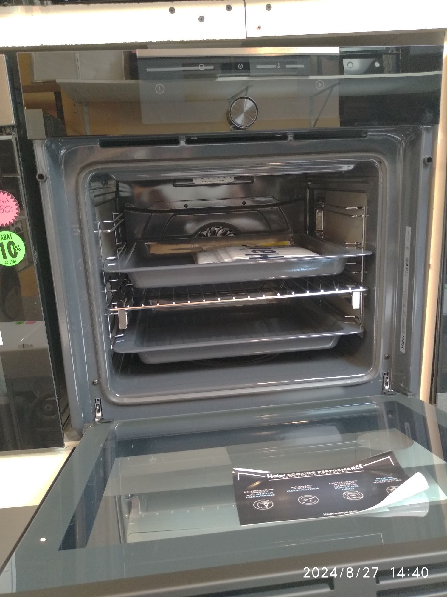 OUTLET Janki ul Wspólna 6 Piekarnik Haier HWO60SM6F5BH