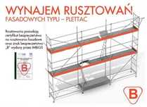 Rusztowanie elewacyjne Wynajem rusztowań