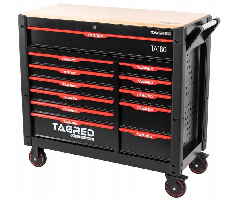 Szafka warsztatowa wózek narzędziowy profesjonal duża 12 szuflad TA180