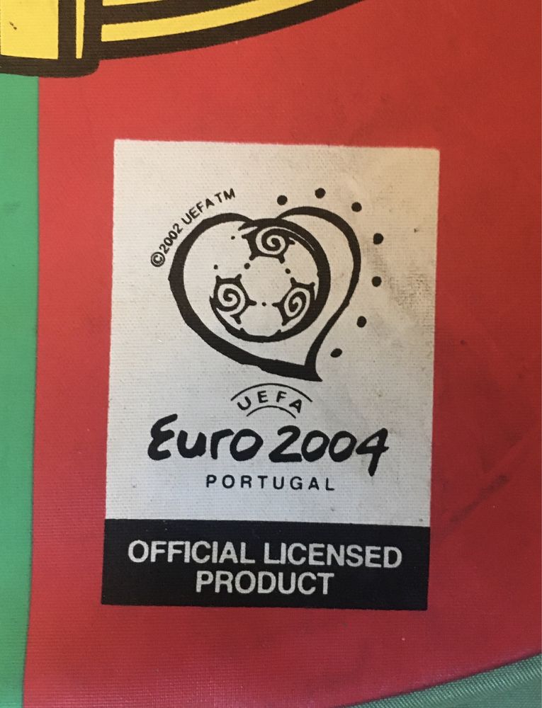 Almofada de ir ao futebol do euro 2004