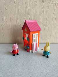 Пляжний будиночок Свинки Пеппи Peppa Pig + фігурки