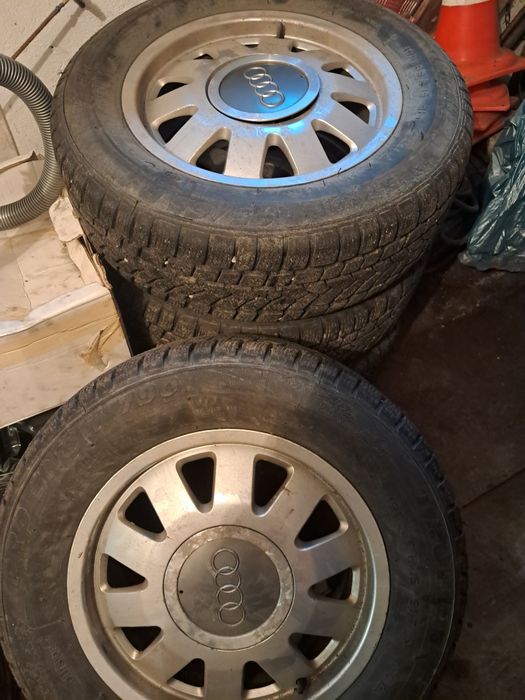 Felgi z oponami  15 Audi VW 5x112 OPONY ZIMOWE 2023r!