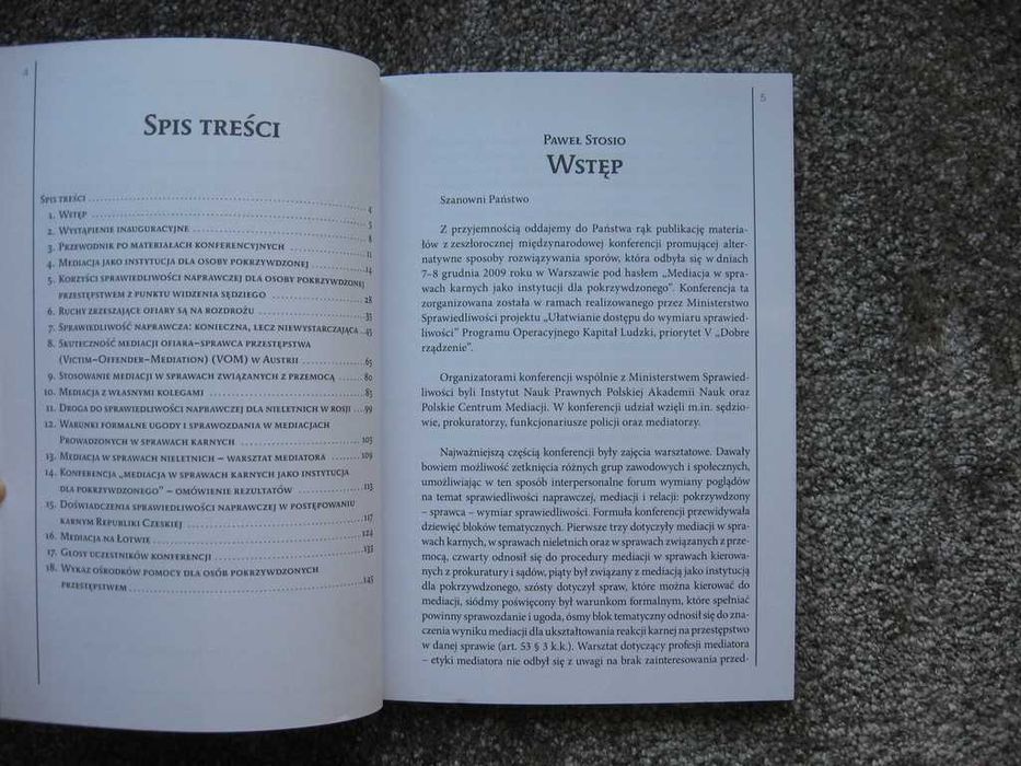 PRAWO : Mediacja w sprawach karnych jako instytucja dla pokrzywdzonego