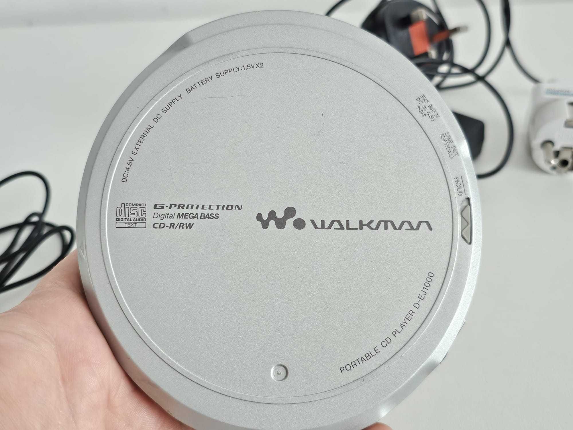Sony D-EJ1000 CD Walkman Discman odtwarzacz slim Hi-End top model