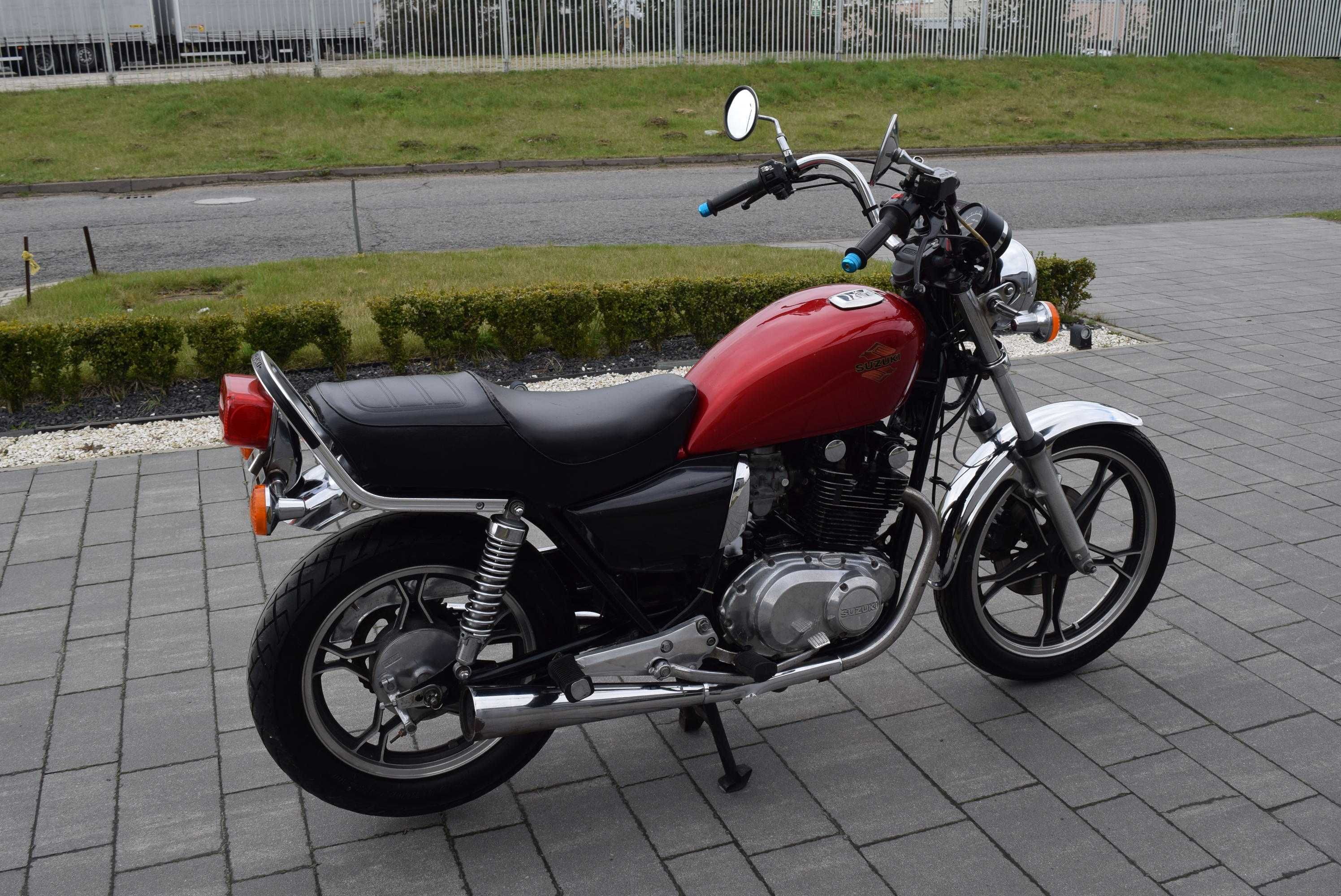 Suzuki GS 450 oryginalny stan, silnik ok, dok. na km, z DE, A2***