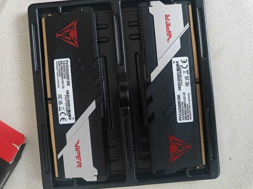 Pamięć RAM ddr5 2x16G 6000 vajper