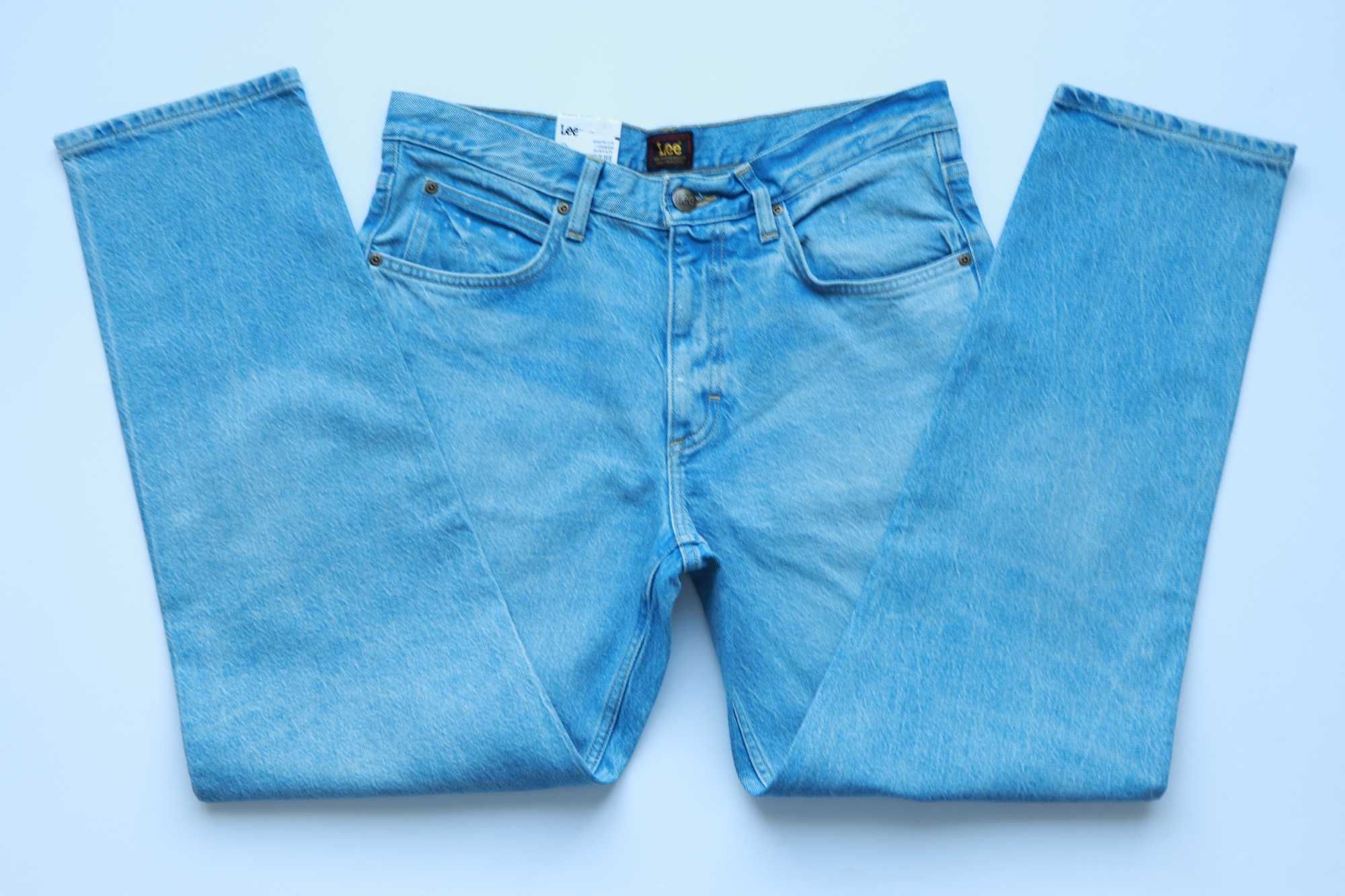 LEE OSCAR W32 L32 męskie spodnie jeansy relaxed tapered nowe okazja