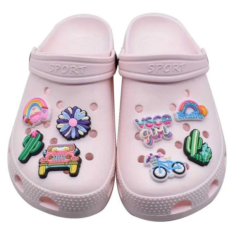 Przypinki do butów crocs WAKACJE akcesoria walizka okulary buldog żółw