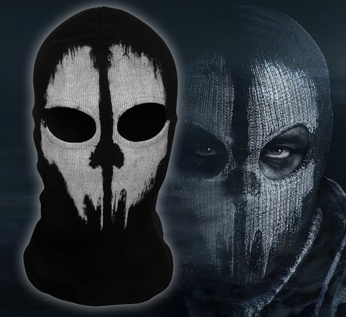 Балаклава /Подшлемник с черепом Призрак игра Call of Duty 10 маска