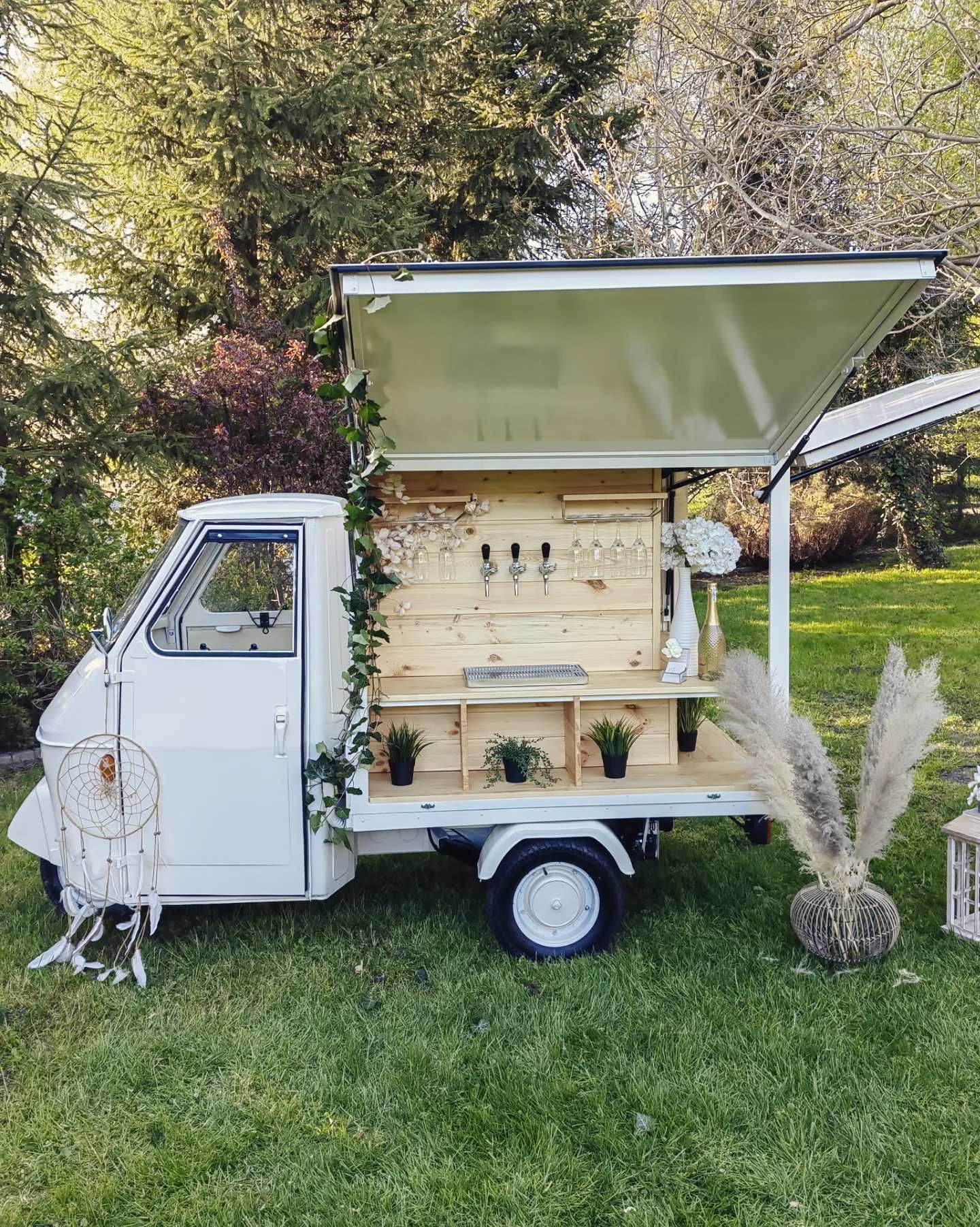 Prosecco Van | Drink Van | Bar mobilny | Piaggio Ape