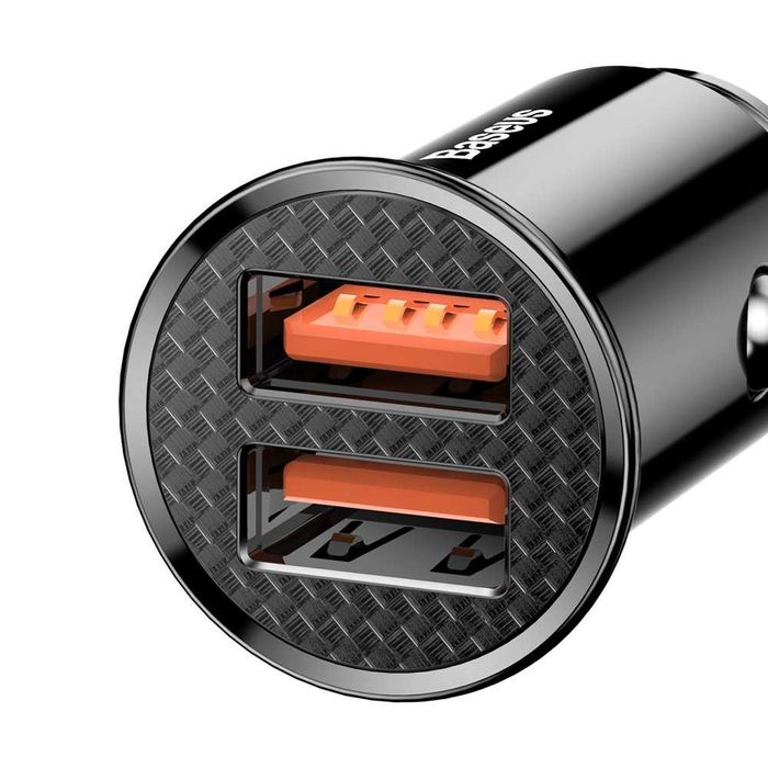 Inteligentna ładowarka samochodowa Circular 2x USB 30W