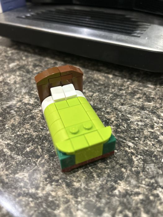 Lego кровать дуже добре с форт на ета зелена