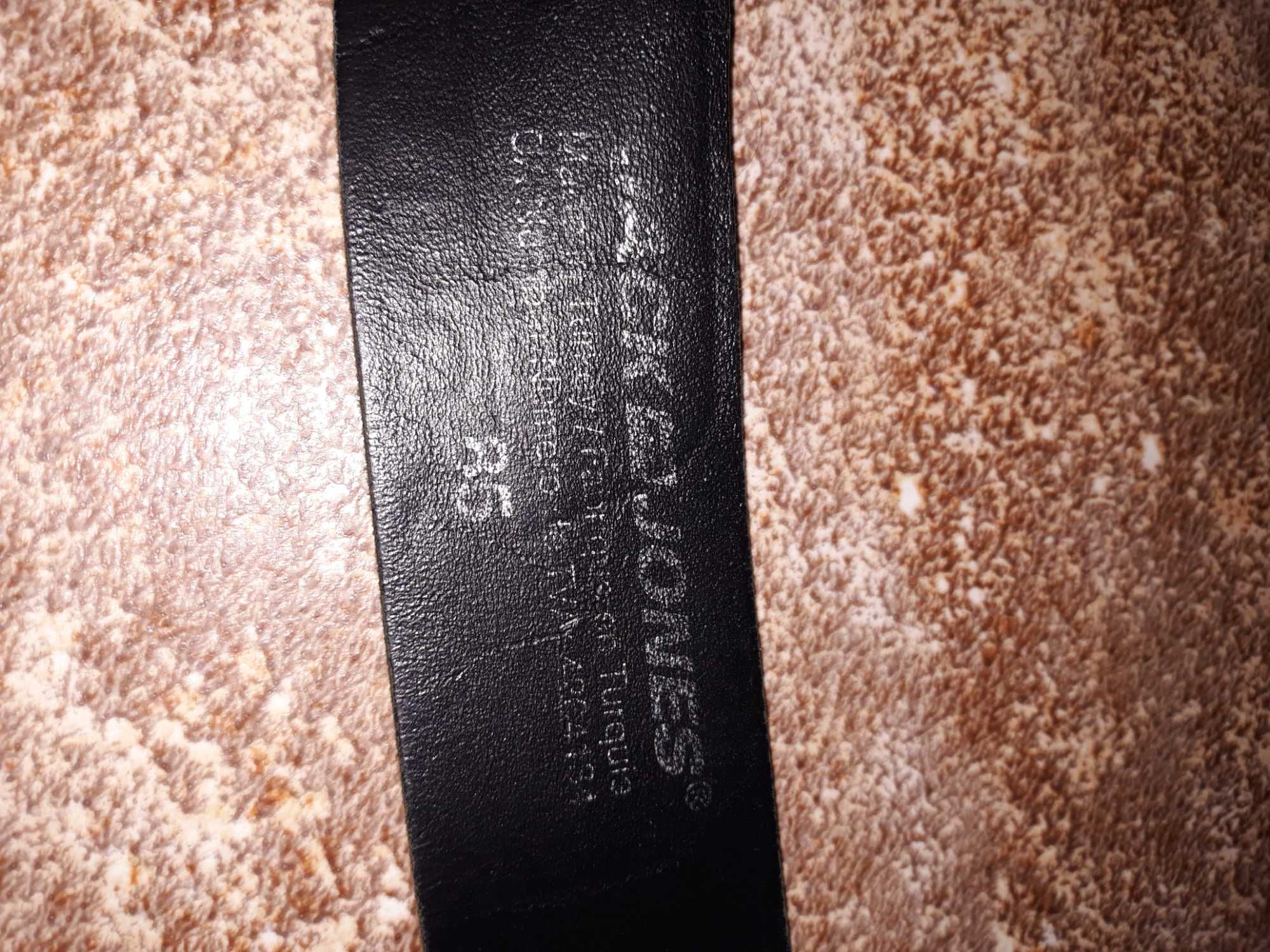 Ремінь шкіряний   Jack&Jones шкіряний, б,у