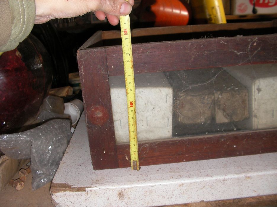 9 Gavetas de movel antigo de mercearia. Vintage