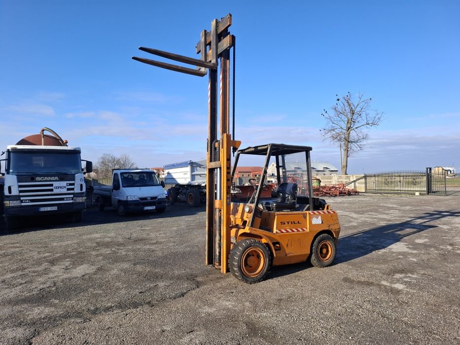 Wozek widłowy still 2.5 tony silnik diesel nie rąk gpw
