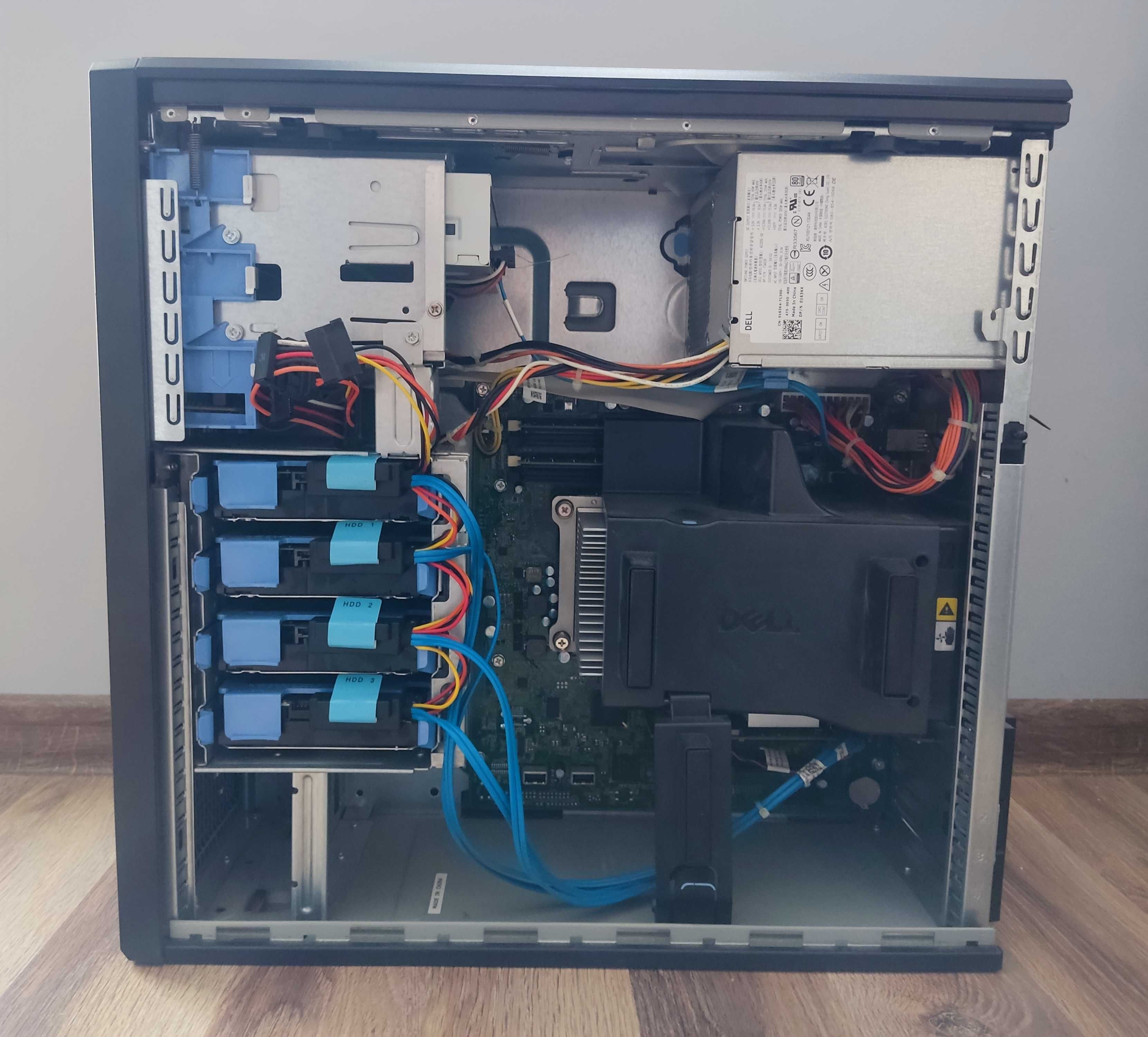 Desktopowy Serwer DELL PowerEdge T110 II CPU 3,1GHz/HDD 4TB/RAM 8GB