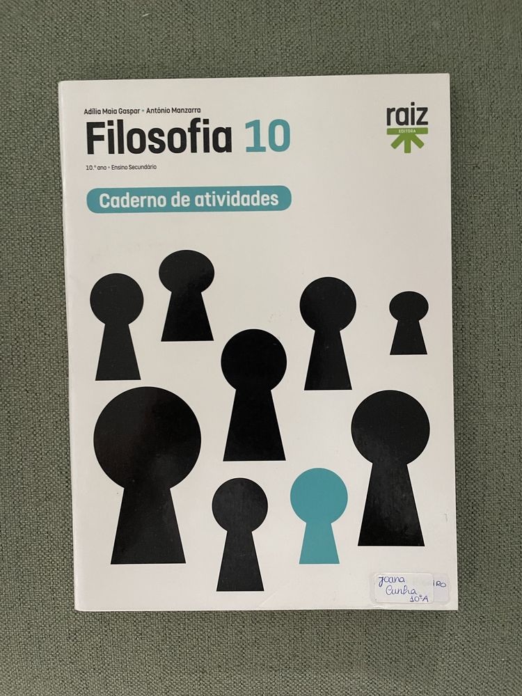 Caderno de Atividades e Preparar os Testes do Livro Filosofia 10