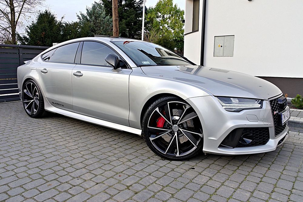 Audi RS7 Sportback Performance 605 HP V8 4.0 Biturbo Carbon Pneumatyka Niski Przebieg