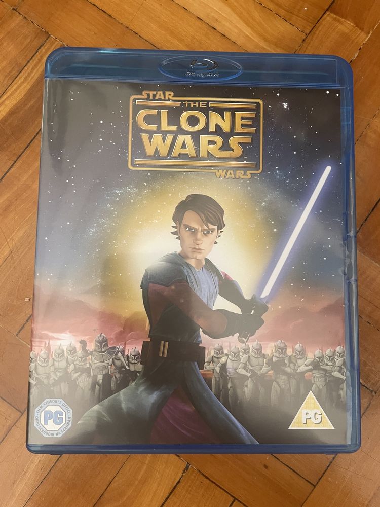 Filme Star Wars Clone Wars Blu Ray