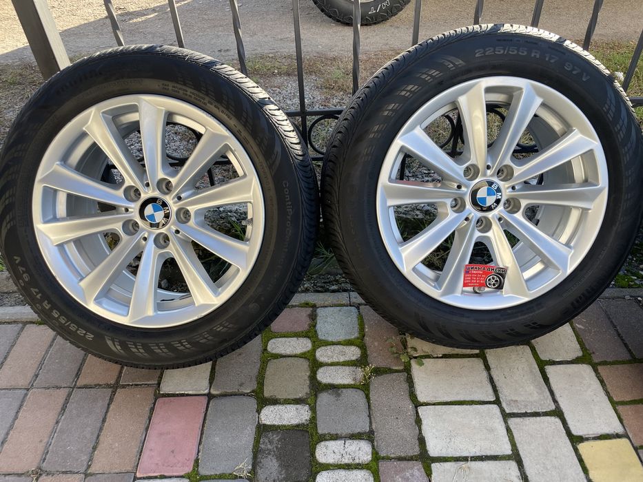 диски 5x120 R17 Bmw F10 F30 T6 T5 літна резина 225/55 R17 SSR