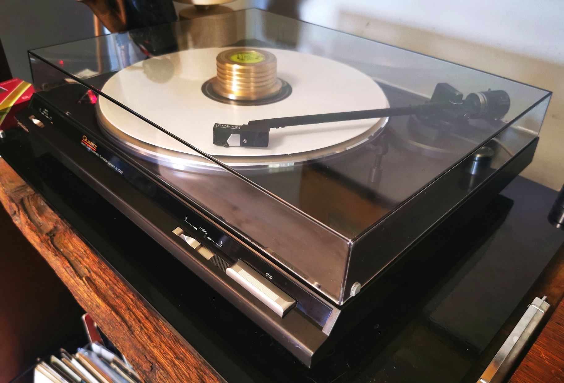 Gramofon Technics SL-QD2 GRADO vintage Quartz Direc Drive automat