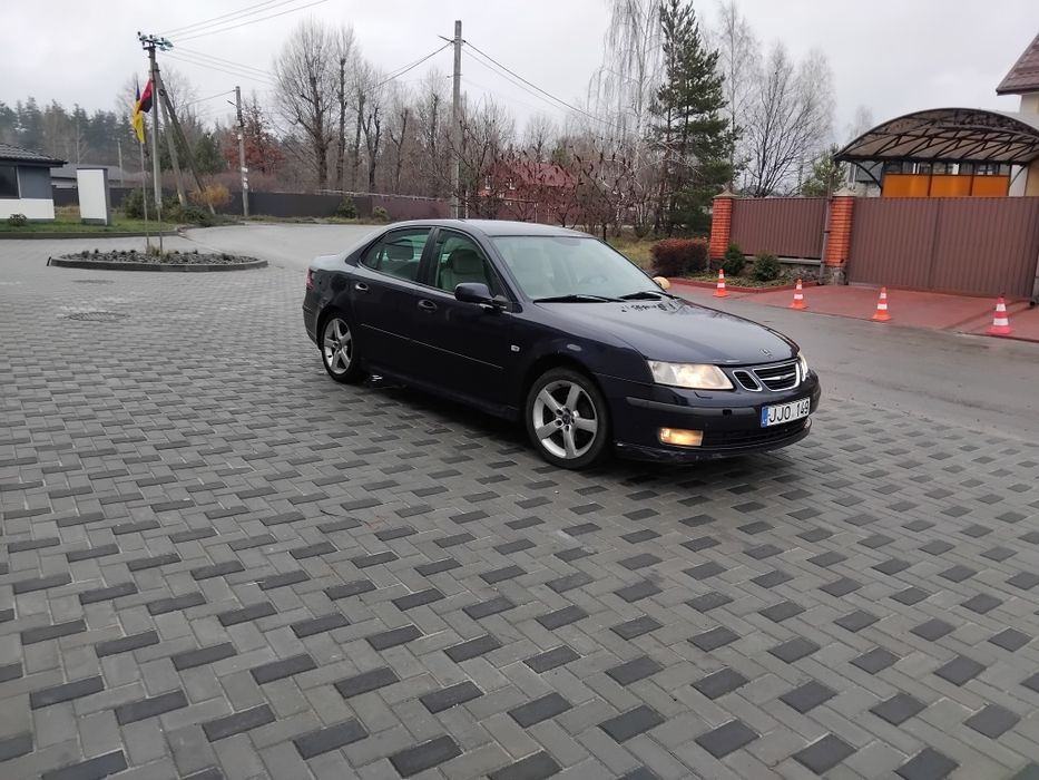 Saab 9-3 2.2 tid 2004 г.в. На полном ходу.