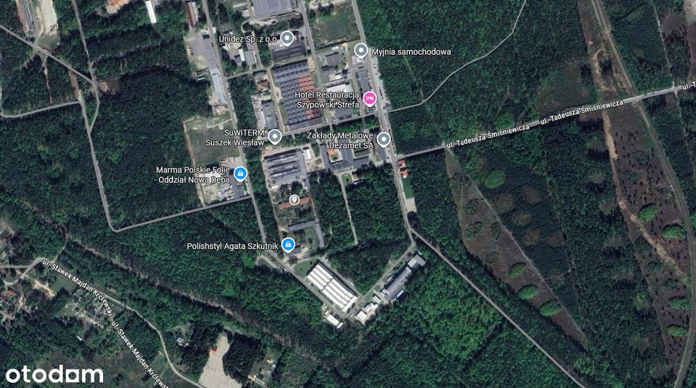 Nieruchomość przemysłowa | Nowa Dęba | 6 339 m² gruntu + 1 289 m² hali