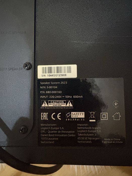 Głośniki Logitech THX Z623