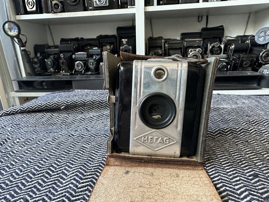 Stary szwedzki aparat mefag rzadki z dokumentami