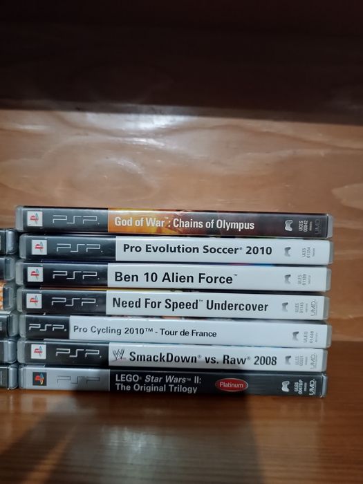 Lote de jogos psp