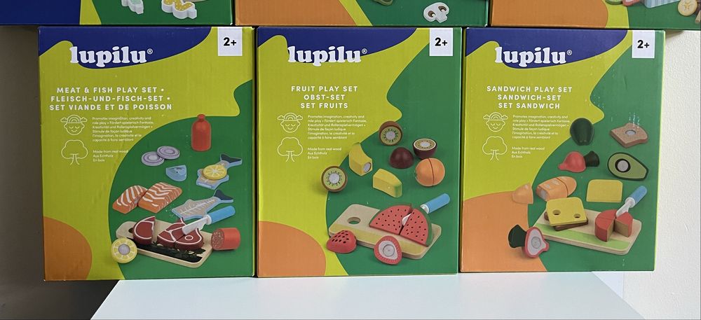 Дерев'яний ігровий набір lupilu