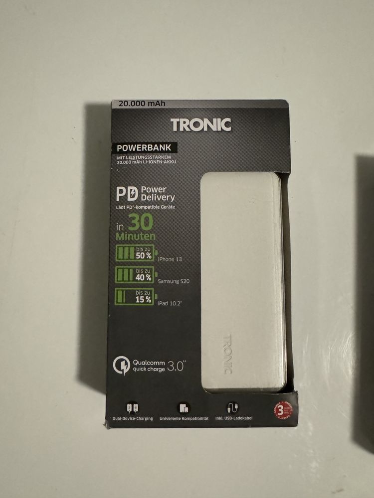 Powerbank Tronic 20.000 mAh