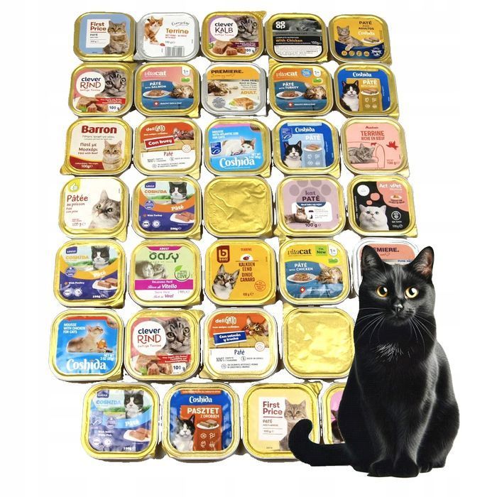 Mokro Karma Dla Kota Miamor Zestaw Mieszany 102X100G Mix Smaków