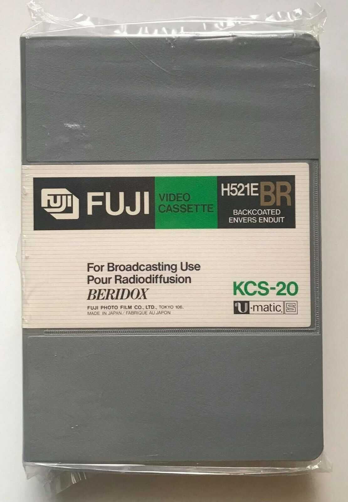 Kaseta FUJI video  KCS-20 U-MATIC H521E BR