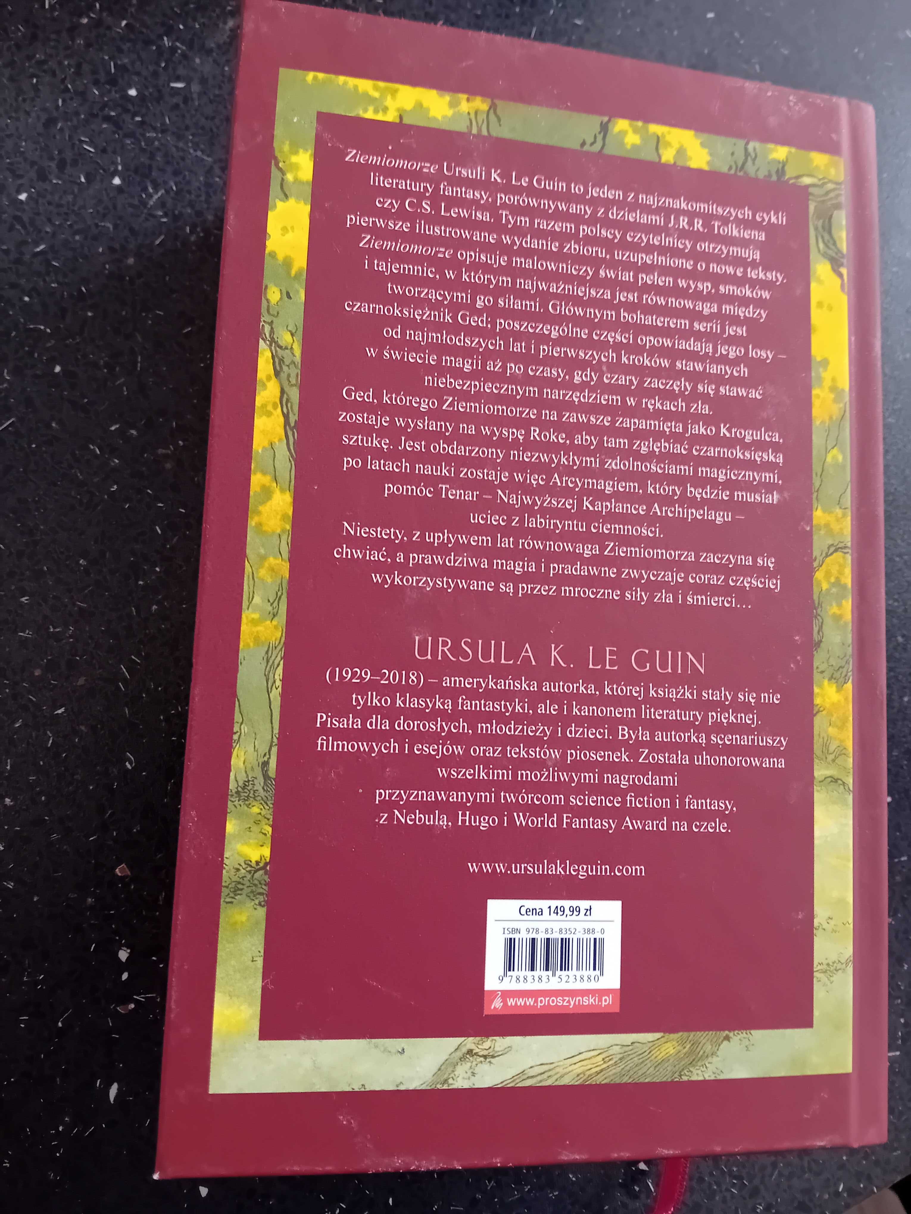 Ziemiomorze. Wydanie rozszerzone ilustrowane. LeGuin