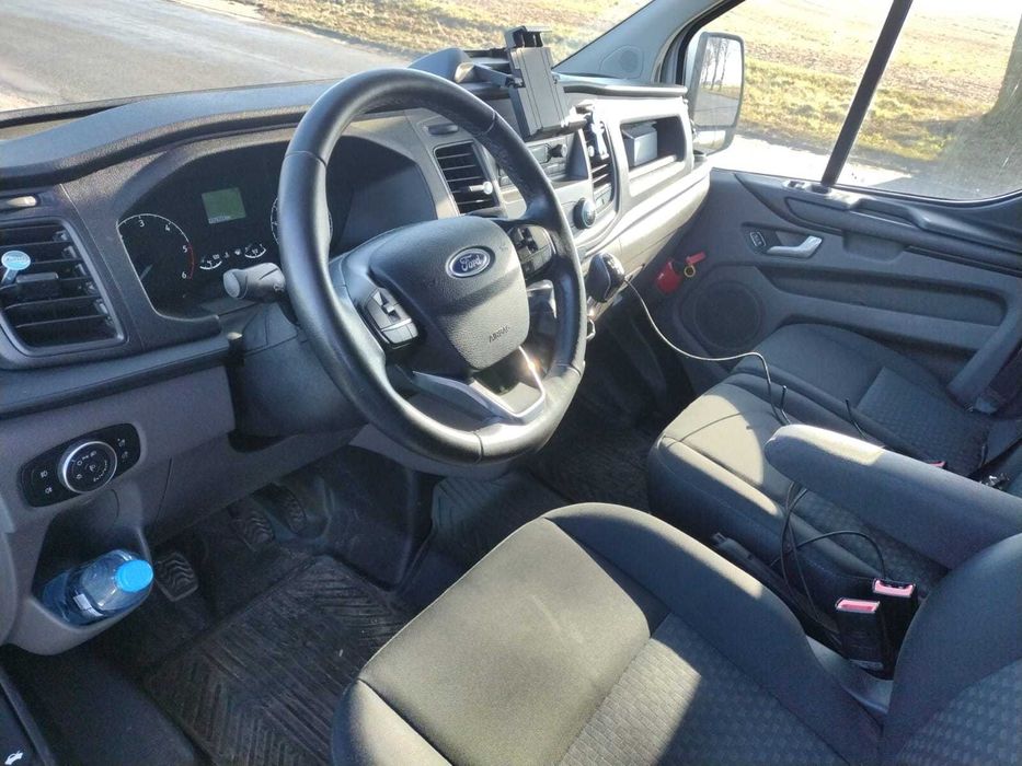 ford tranzit custom long 2,0/130KM sal polska 2 X drzwi przesówne 2021