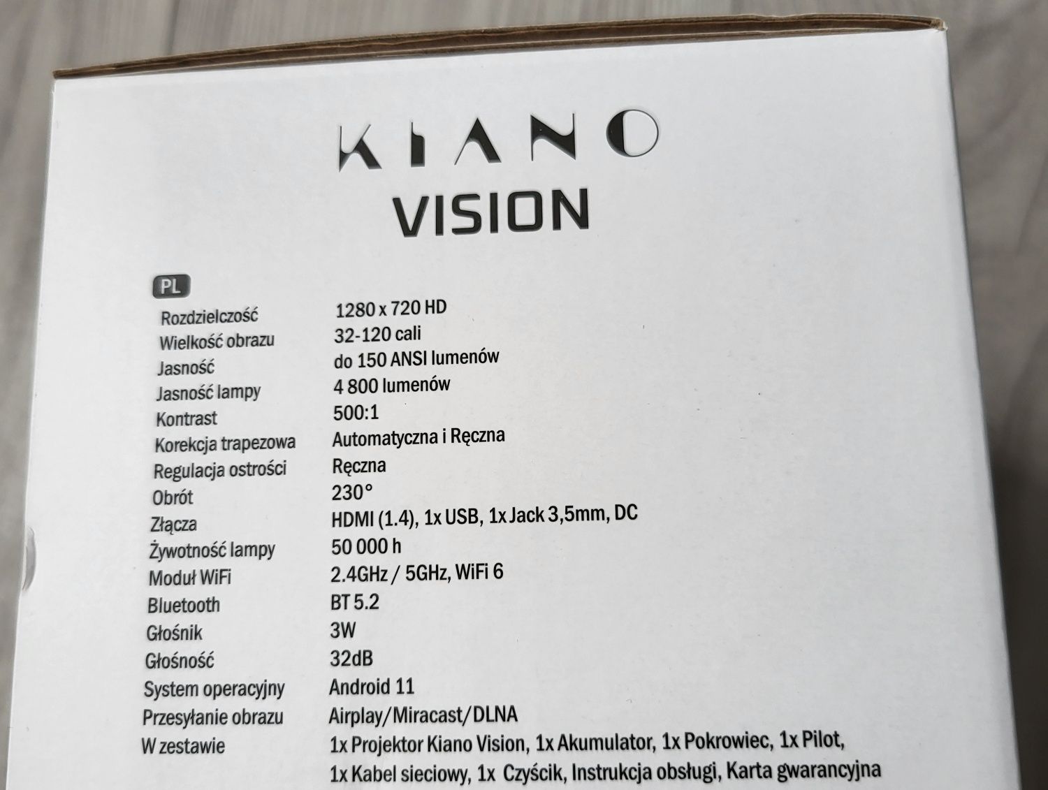 Projektor kiano vision