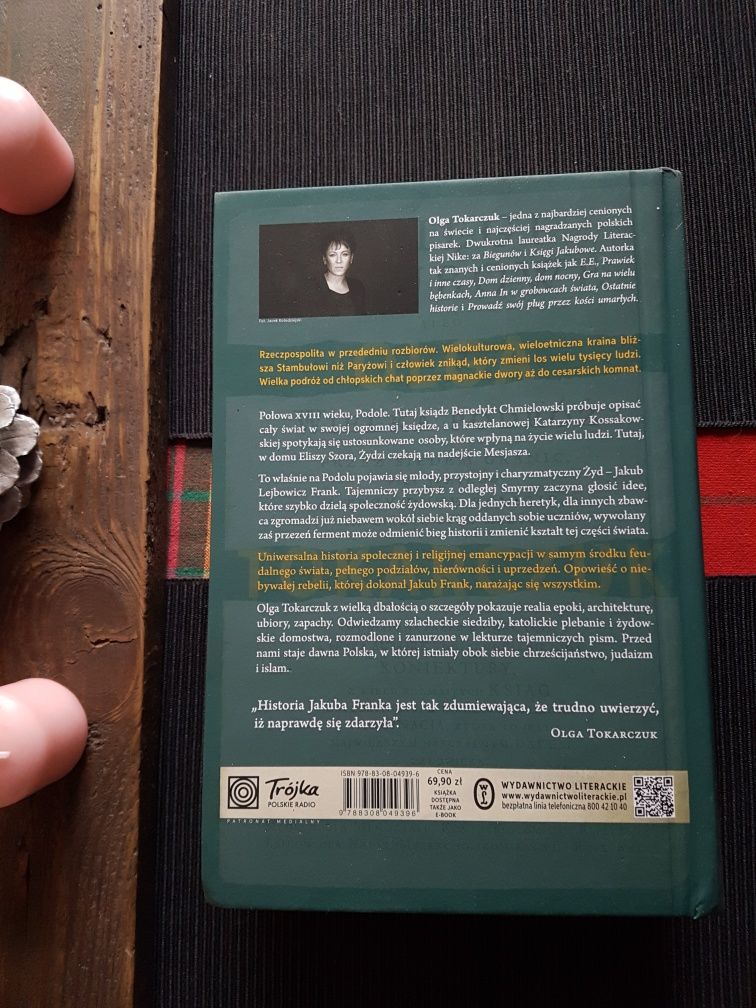 Książka "Księgi Jakubowe", autor Olga Tokarczuk