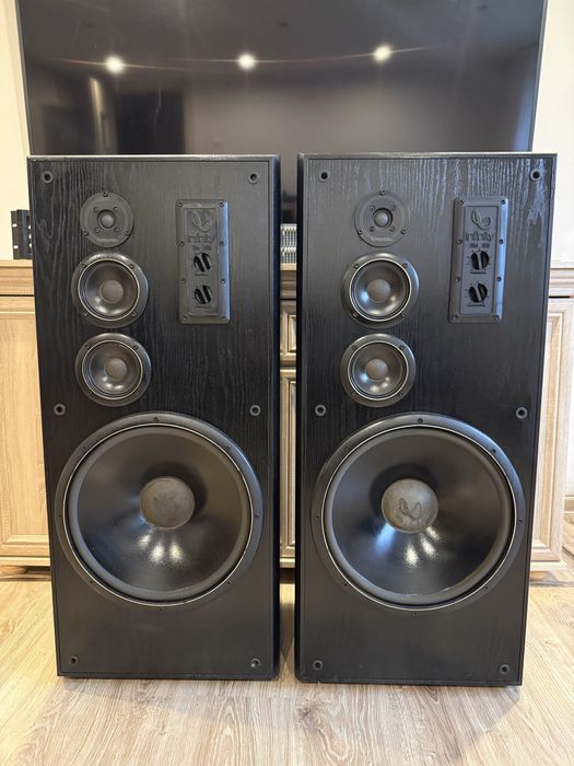 Zestaw kolumn infinity SM 155, Ashly GQX, studiomaster mosfet 1000