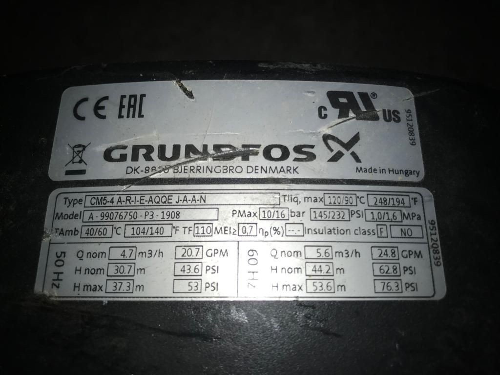 Pompa do wody Grundfos