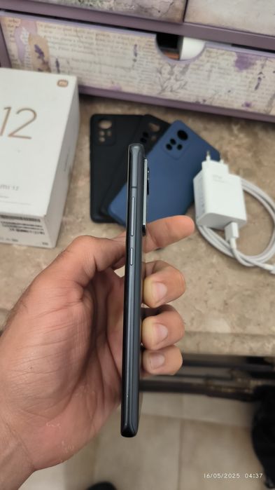 Xiaomi MI 12 8gb 256gb preto com caixa
