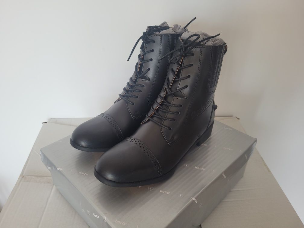 Skorzane Buty do jazdy konnej Horze Hamptons 41