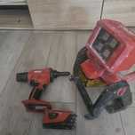 Nitownica Hilti, Lampa Hilti 2x aku całość