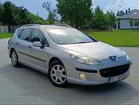 PEUGEOT 407 Rok 2006 2,0 Bez+Gaz PANORAMA Super Stan