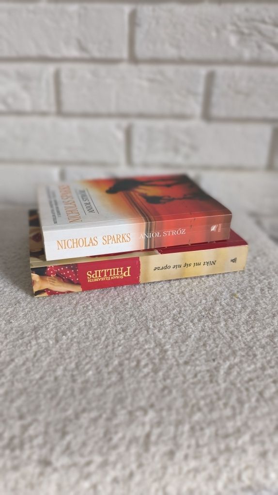 Zestaw 2 książek książki Nicholas Sparks Susan Phillips