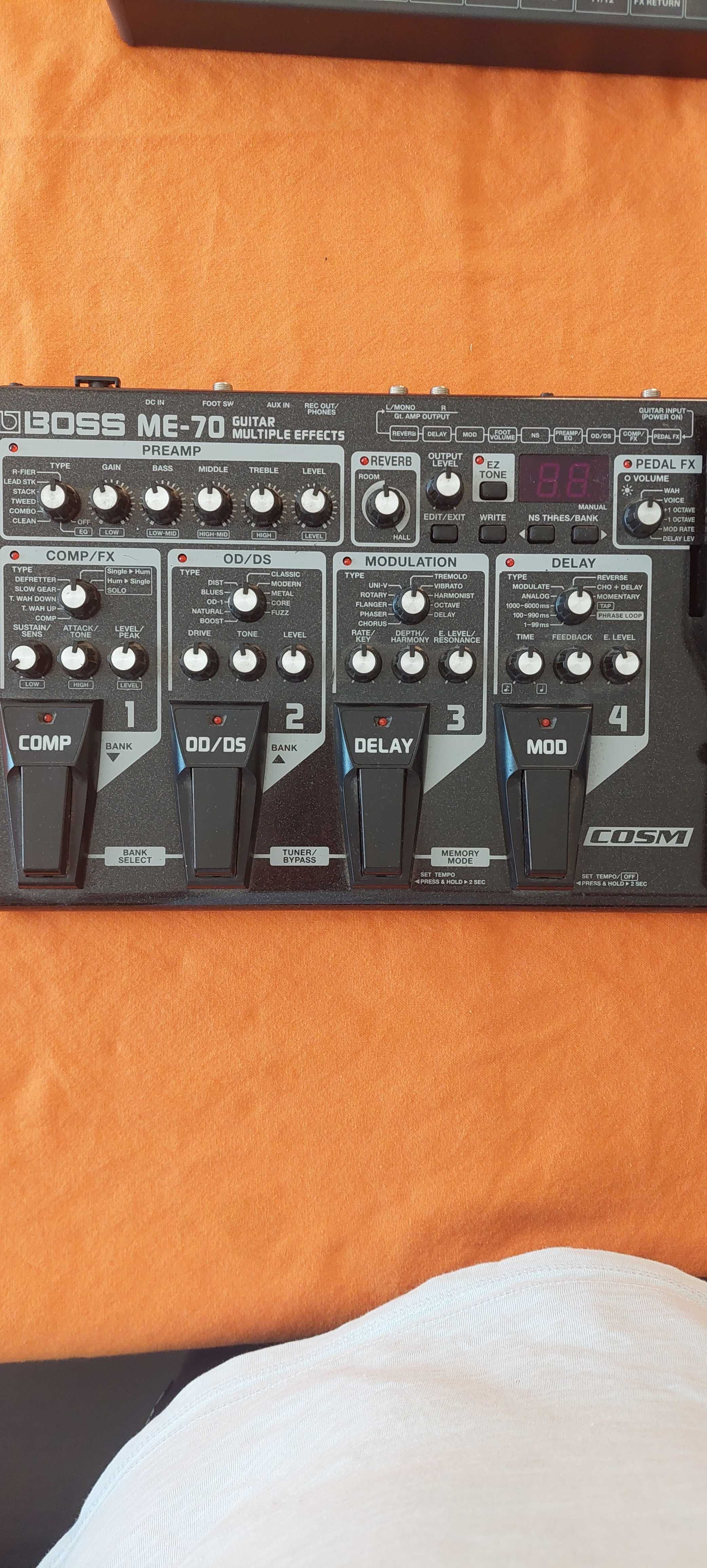 Pedaleira Guitarra Boss Me 70